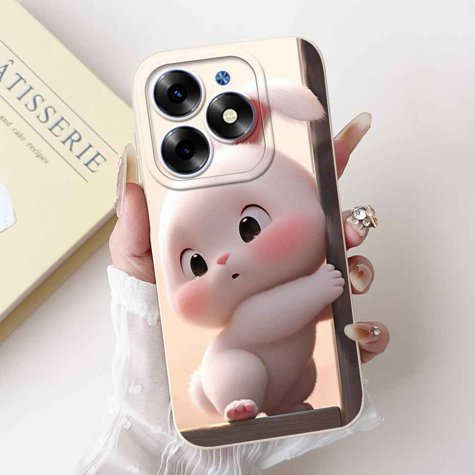 Silicone Casing For Tecno Spark Go 2024 BG6 Cases Soft Shell New Fashion Animal Phone Cover For Tecno SparkGo 2024 Bumper