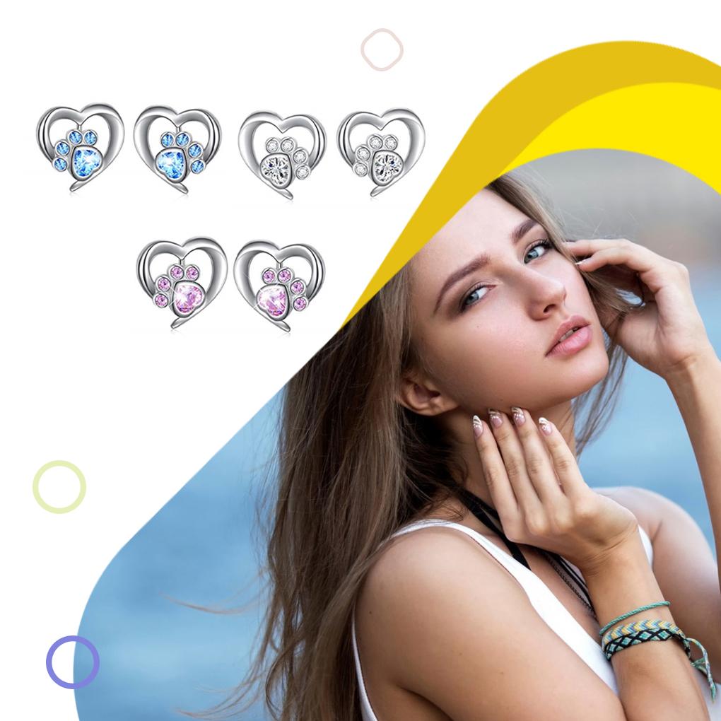 1 пара женских серег со стразами, портативные свадебные серьги-гвоздики простого дизайна для девочек, милые серьги-гвоздики, женские украшения для ушей, подарок