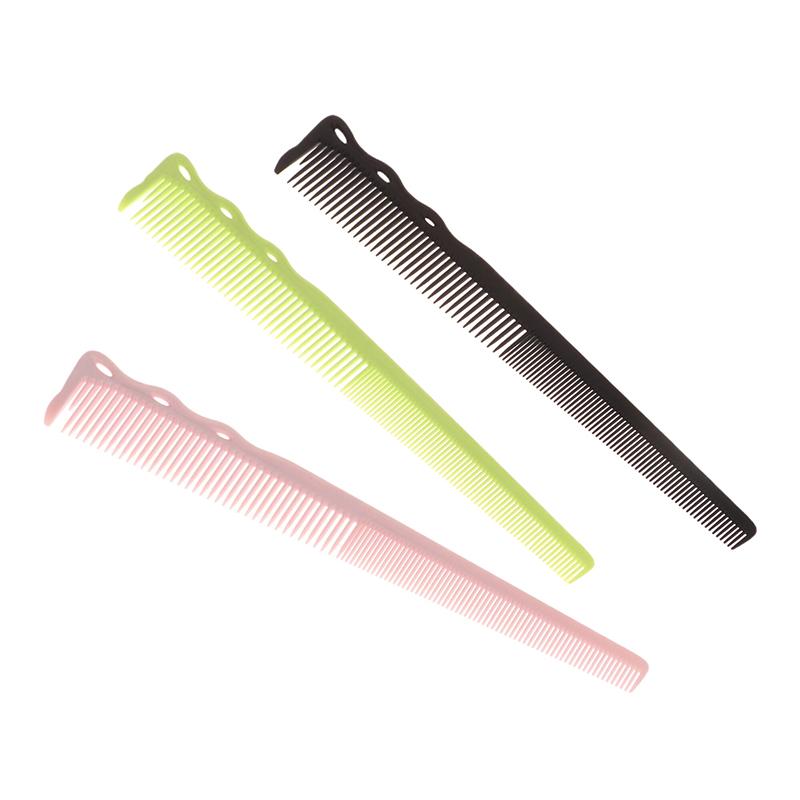 Двусторонняя расческа для стрижки волос Парикмахерская Профессиональные расчески для стрижки волос Бакенбарды Щетка для волос Инструменты для укладки волос в парикмахерской