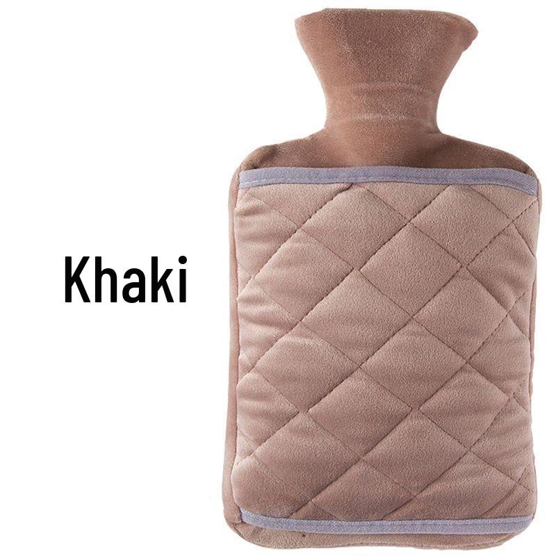 Утолченная вельветовая грелка с карманами для рук для тепла и противоожоговой тепловой терапии.