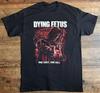 DYING FETUS ONE SHOT KILL Ретро Черная Футболка Все Размеры