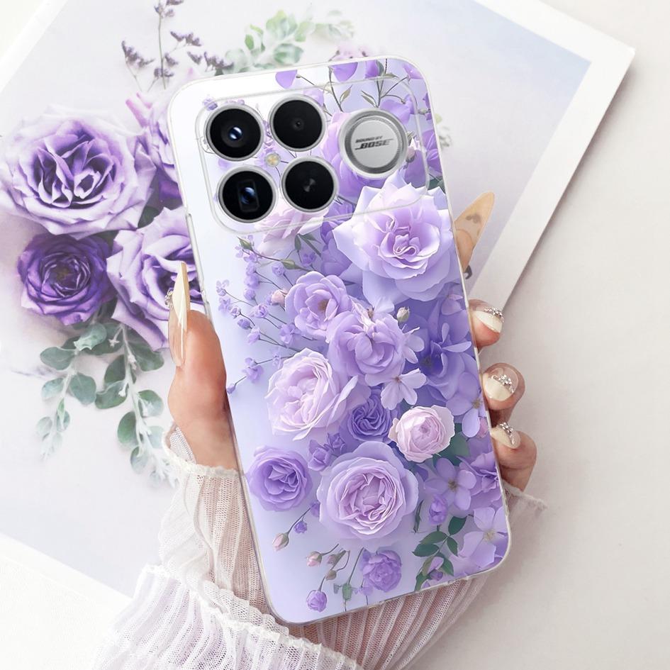 Для Xiaomi POCO F8 Ultra Чехол Роскошный Мультяшный Дракон Прозрачный ТПУ Защитная Крышка Для Poco F8 Pro Ultra PocoF8 Pro Мягкий Чехол
