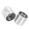 2PCS Trailer Wheel Bearing Protectors with Dust Covers Stainless Steel Universal for Boats Snowmobiles RVs ATVs