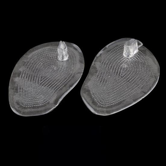 1 Pair Fit Size Forefoot Pad Shock Proof Useful Men Flip Flops Insole Half Size Toe Separator Shoe Cushion