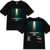 Imagine Dragons Evolve Album Double Sided Print T Shirt Men Women Vintage Hip Hop Streetwear Unisex Cotton Short Sleeve T-shirts