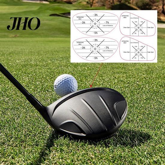 Distance Loss Percentage Markers for Golf Clubs 50 Pcs Impact Tape Labels Improve Swing Accuracy Ball Flight Curve Stickers And Sticker Iron