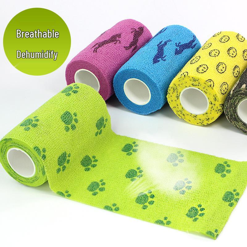 Elastic Self-Adhesive Sports Bandage for Finger, Wrist, Knee, Ankle, and Scar Support