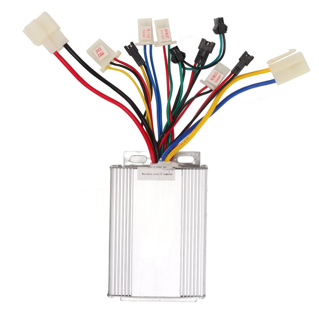 Комплект регулятора скорости вращения щеточного двигателя 48 В 500 Вт с поворотными ручками дроссельной заслонки и тормозными рычагами для электромобиля