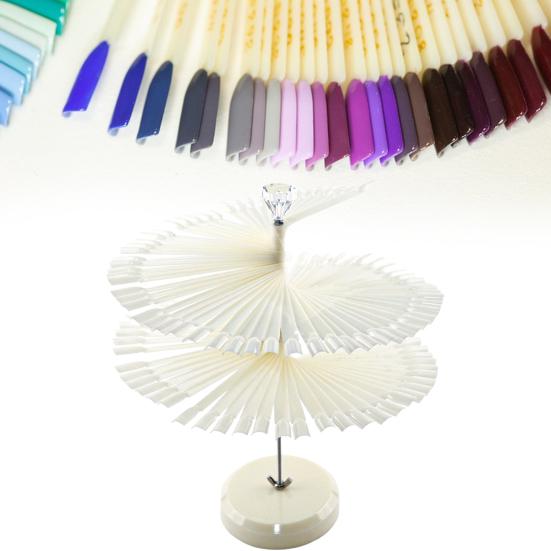 1 комплект, прозрачные палочки для образцов цвета ногтей, дисплей для гель-лака, спиральные палочки для образцов ногтей, прозрачные акриловые накладные кончики ногтей, аксессуары для дизайна ногтей