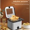Household Electric Fryer Large Capacity Chicken Chops French Fries Fryer Snack Fryer Integrated