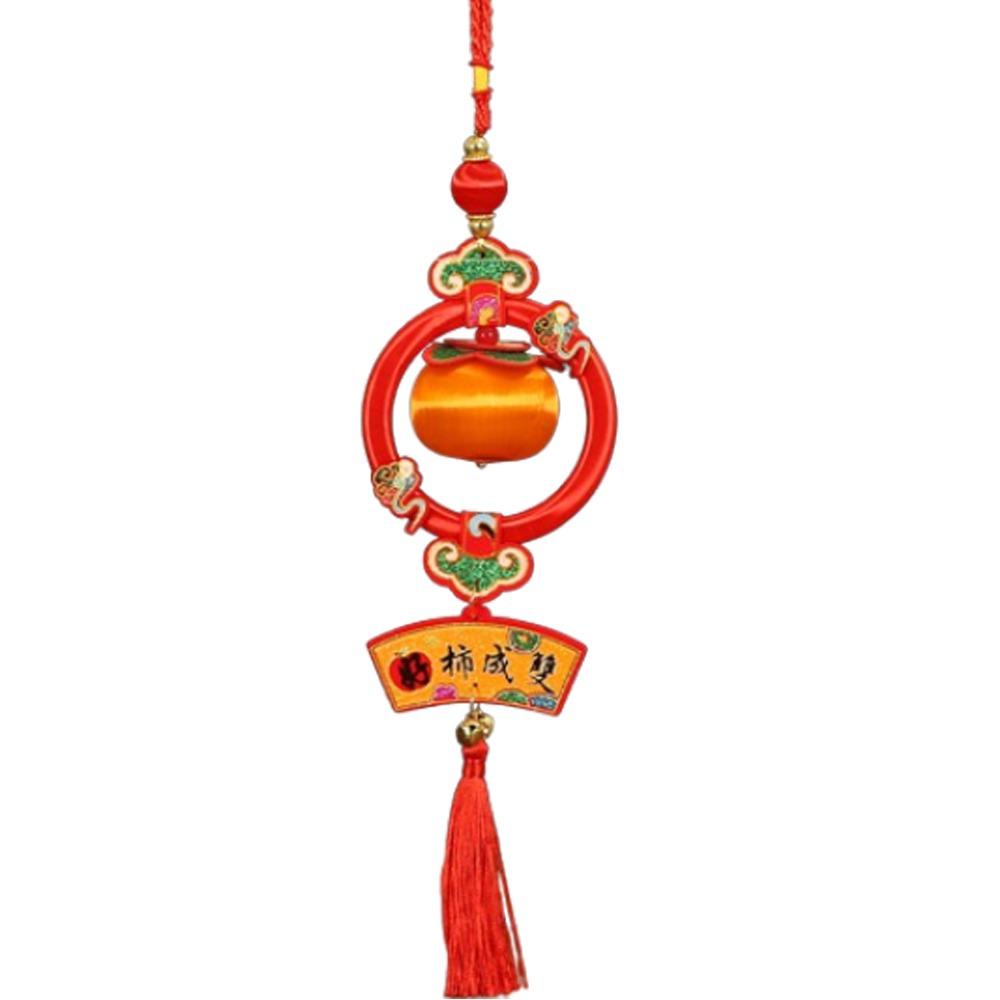 Traditional Chinese Lucky Persimmon Pendants Plastic Spring Festival Supplies Home Wall Decor