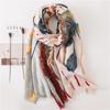 Elegant Women's Scarf - Lightweight, Long Versatile Shawl for Casual Outings, Warm and Windproof