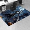 Office Rug Jack Skellington, Halloween Town theme 3D Printed Anti-Slip Rug-Machine Washable for Living Room