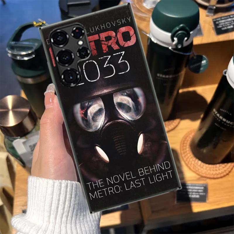 Metro 2033 Чехлы Чехол для телефона для Samsung Galaxy S26 Ultra S25 Edge S24 S23 FE S21 Plus S20 S22 Чехол ТПУ Капа Оболочка Ударопрочный Pa