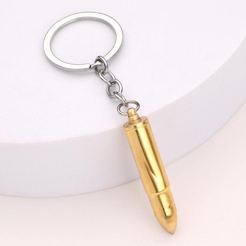 1PC Brass Accessories Model Accessories Bullet Pendant Gourd Gift Simulation Portable Ear Spoon Keychain Backpack