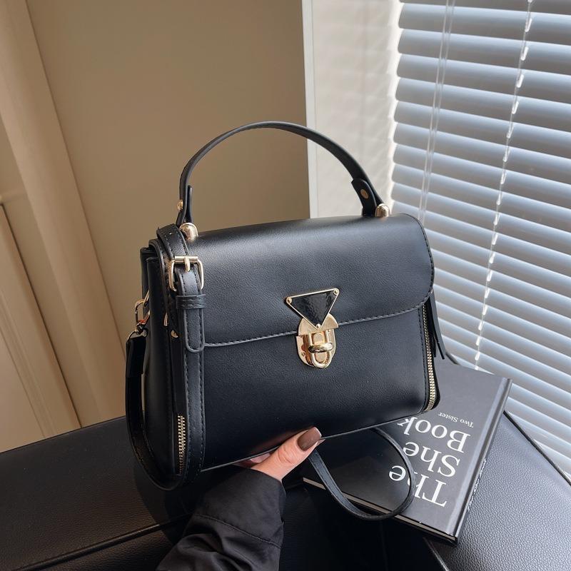 Ретро простая маленькая сумка женская осень-зима новая портативная маленькая квадратная сумка высококлассная деловая сумка кроссбоди