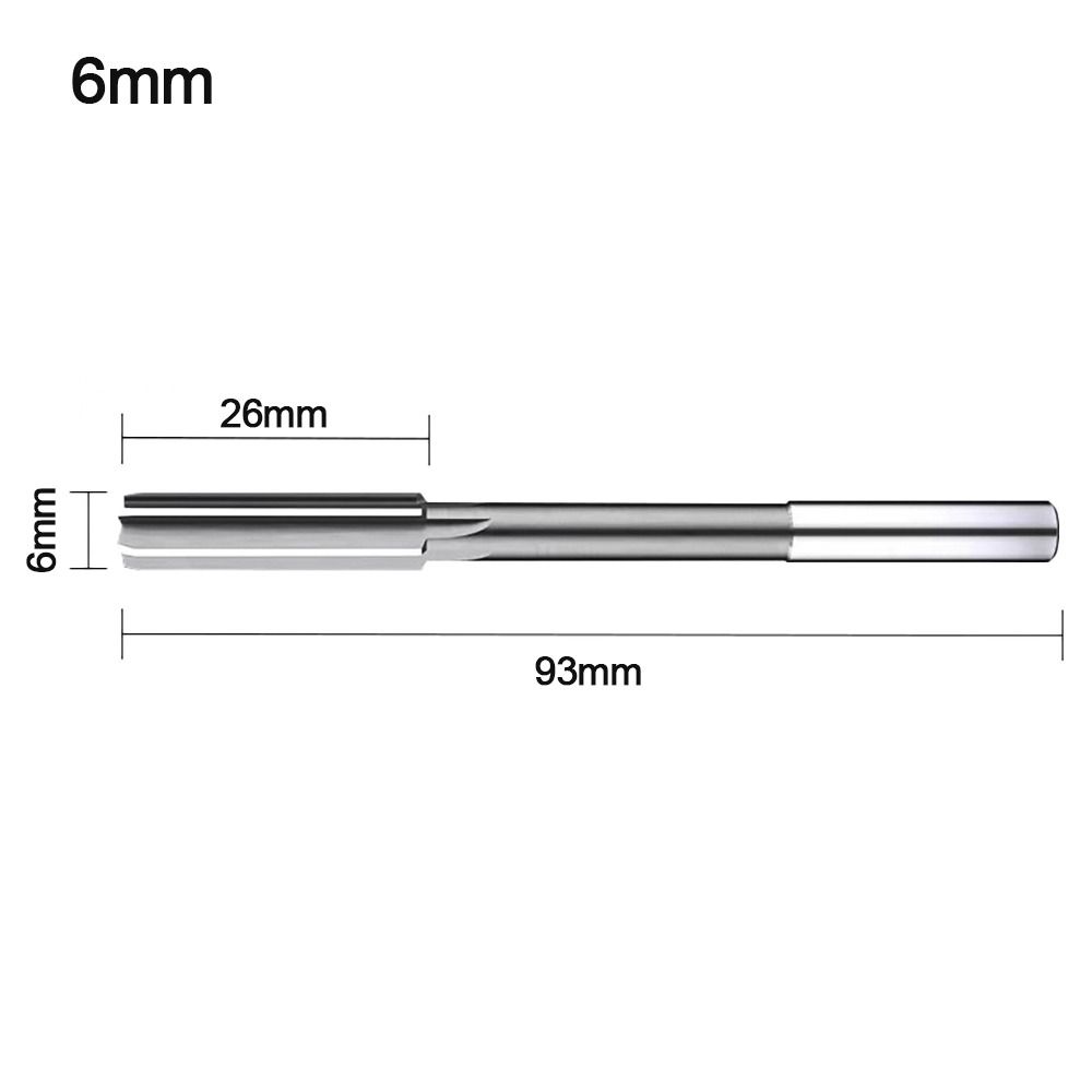 2-8mm Machine Reamers HSS Chucking Reamer Multifunctional Straight Reamer Metal