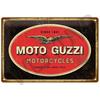 Металлическая винтажная жестяная табличка Moto Guzzi Old Man Декор в стиле шебби-шик Металлические таблички Винтажное украшение для бара Металлический постер Металлическая пластина