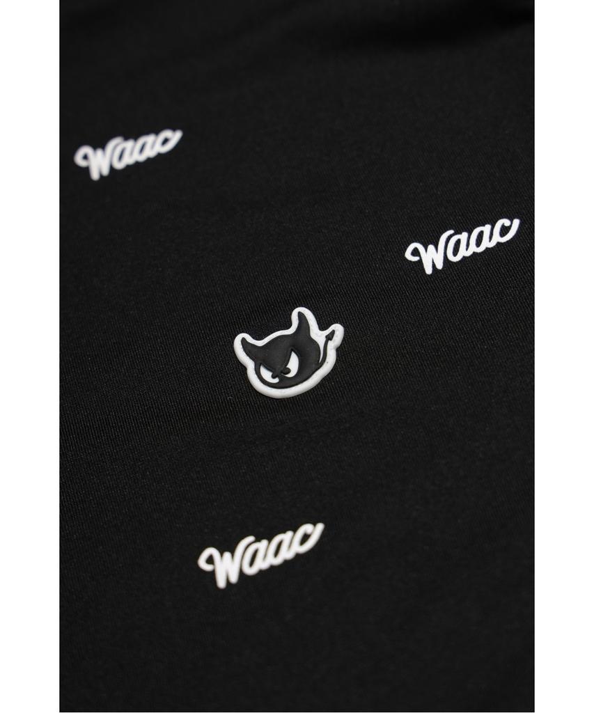 WAAC Logo Pattern Highneck Top Wwtbs26103Bkx