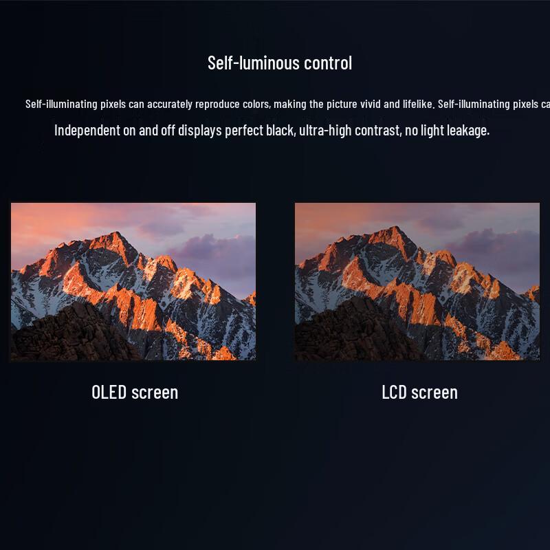 CoolColor 55-inch OLED Transparent Touch Commercial Display