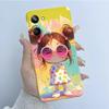 For Realme 10 Pro Phone Case RMX3661 Butterfly Flower Girl Design Soft Silicone TPU Back Housing for Realme 10Pro 5G 2022 Cover