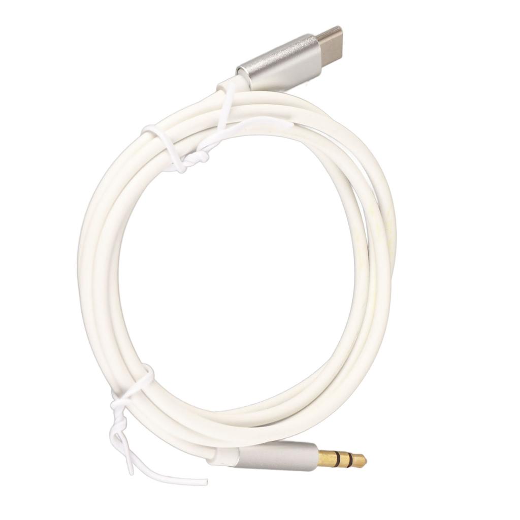 USB C To 3.5mm Sound Aux Jack Cable Stable Type C Adapter To 3.5mm Headphone Stereo Cord for Car