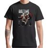 Мужские футболки Big Time World Tour с круглым вырезом, ретро-графикой, унисекс