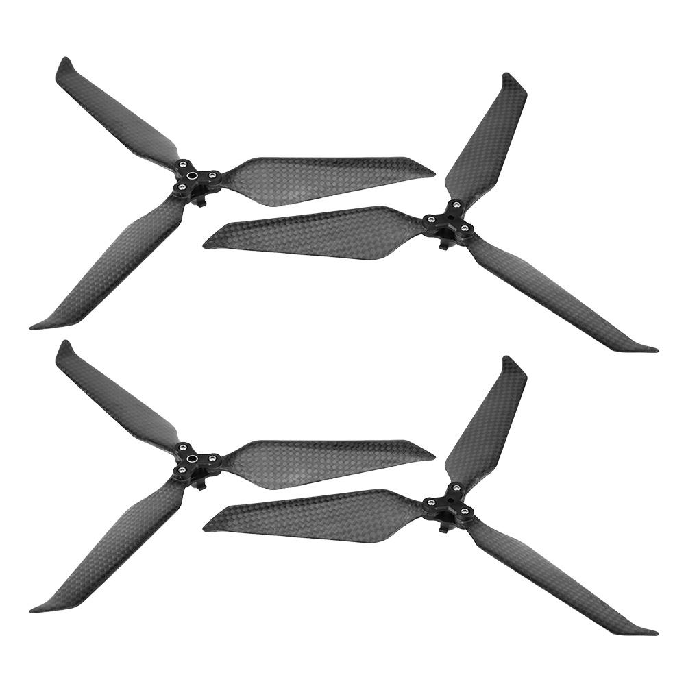 Carbon Fiber Quick Release 8743 Noise Reduction 3 Blade Propeller for DJI Mavic 2 Pro Zoom