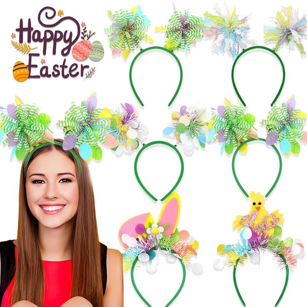 Hair Decoration Party Headwear Rabbit Ears Easter Headgear New Easter Headbands