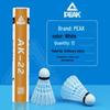 Peak Durable Nylon Badminton Shuttlecocks with Natural Cork Head