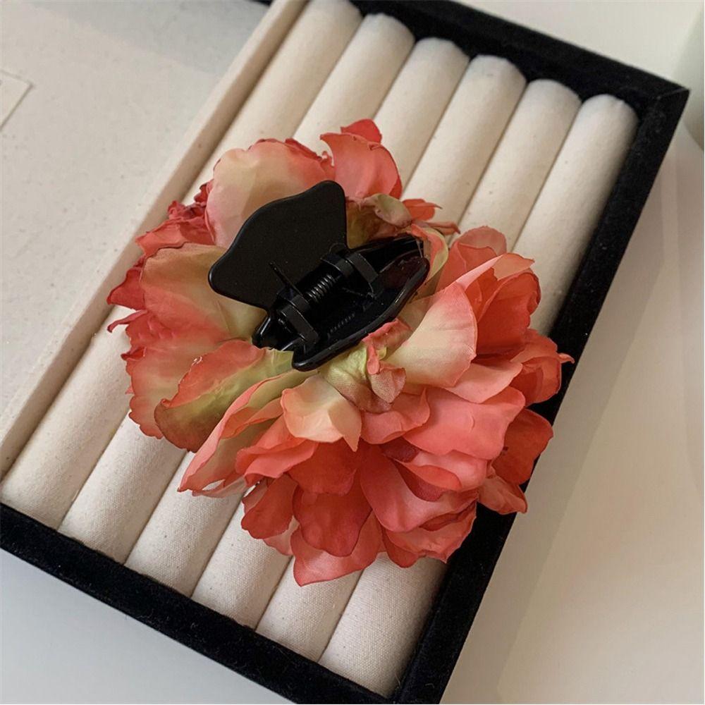 Bridal Hair Clips Peony Peony Flower Barrettes New Hair Claws  Wedding