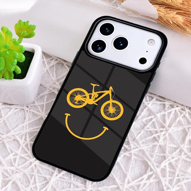 Cycling Bike Phone Case for iPhone 17 Air 16 15 11 12 14 13 Pro Max Shockproof Cover