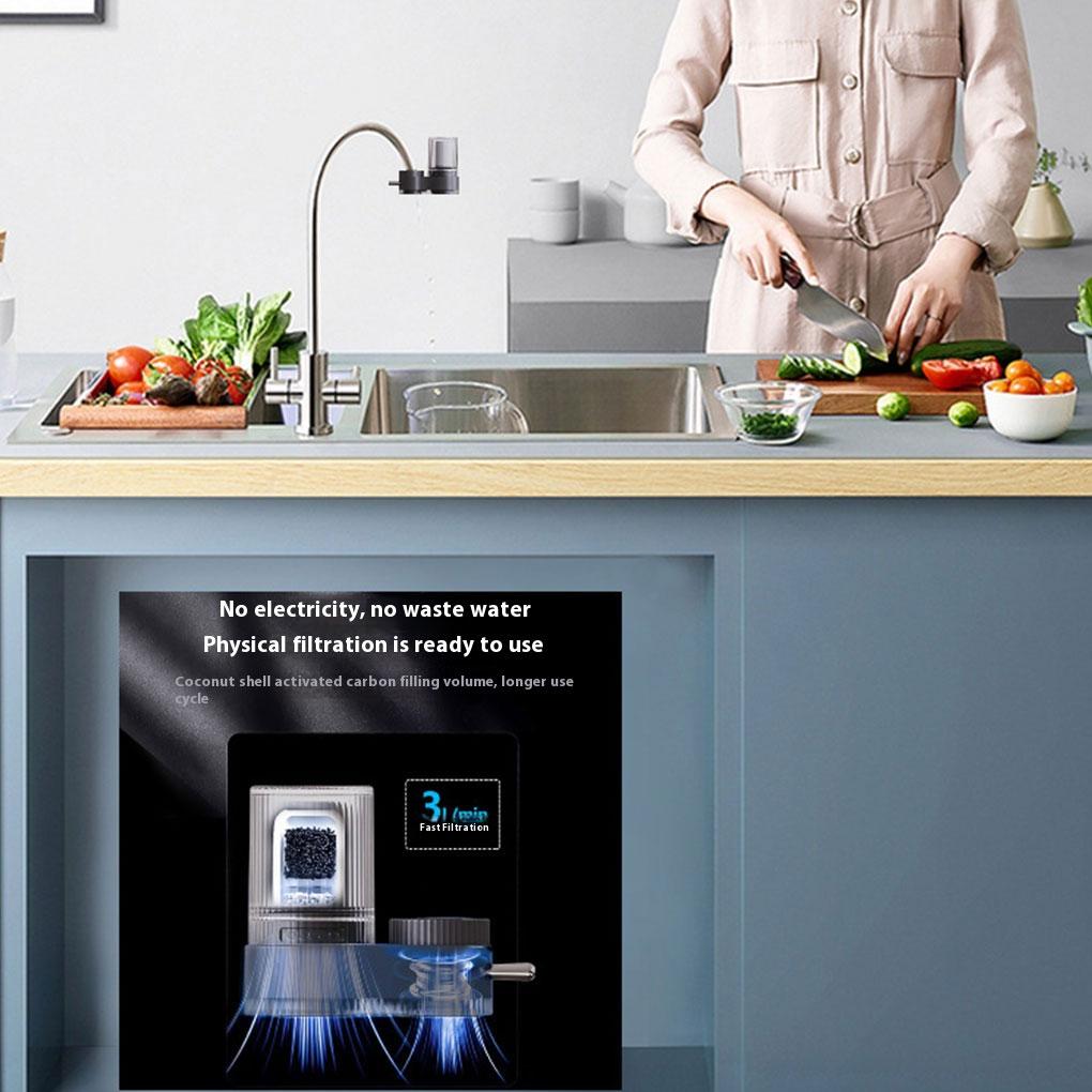 Фильтр для воды из 7-слойного композитного картриджа удаляет песок, хлор, тяжелые металлы, фильтр для воды для крана