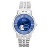 American Clipper Stainless Steel Open Heart Blue Dial Automatic 96A247 Men's Watch