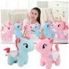 10/20/25cm Kawaii Unicorn Plush Toy Soft Stuffed Unicorn Soft Dolls Toys For Children Girl Pillow Birthday Gifts