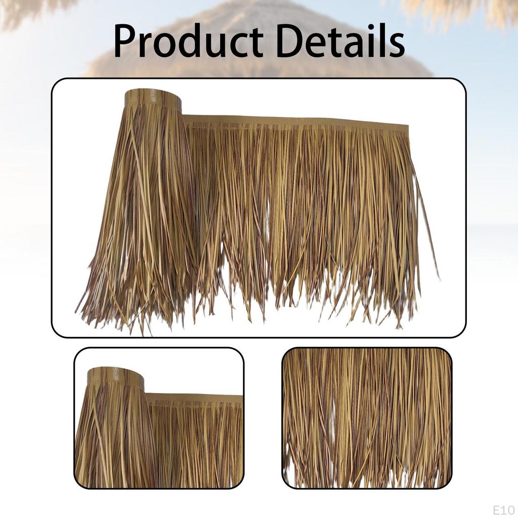 Artificial Palm Roof Accessories, Realistic Bar Grass, Grass Base Roof, Roll for