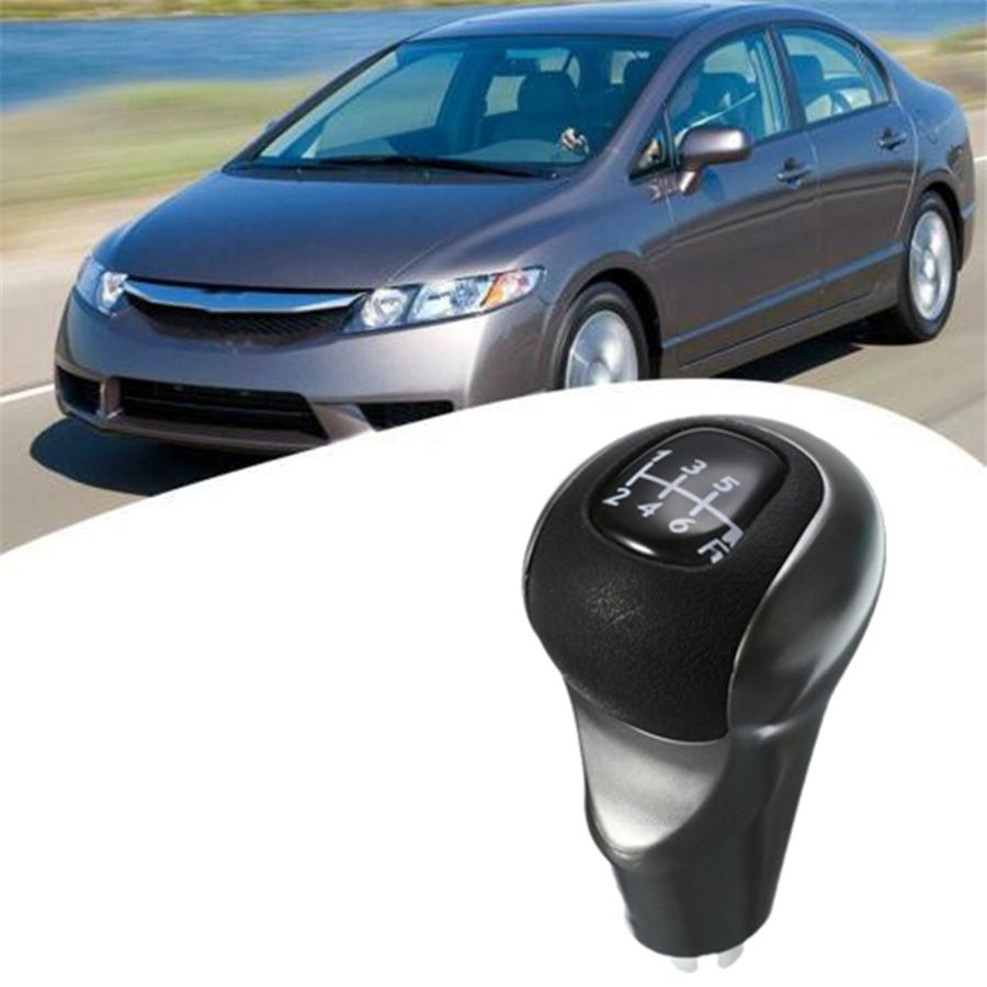 6 Speed Manual Gear Stick Shift Knob Shifter For Honda Civic DX EX LX