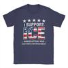 I Support Ice Immigration and Customs Enforcement Patriot T Shirt Summer  Cotton T-Shirts For Mens Hippie Custom DIY Tshirt