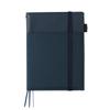 KOKUYO Note Cover Notebook Systemic Ring Note Compatible A5 Leather Style Navy 50 Sheets No-V685B-DB
