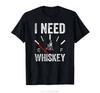 I Need Whiskey Empty Odometer Funny Whisky Drinker Fan T-shirt Fashion Summer Tshirt Fitness T Shirt Men Clothing