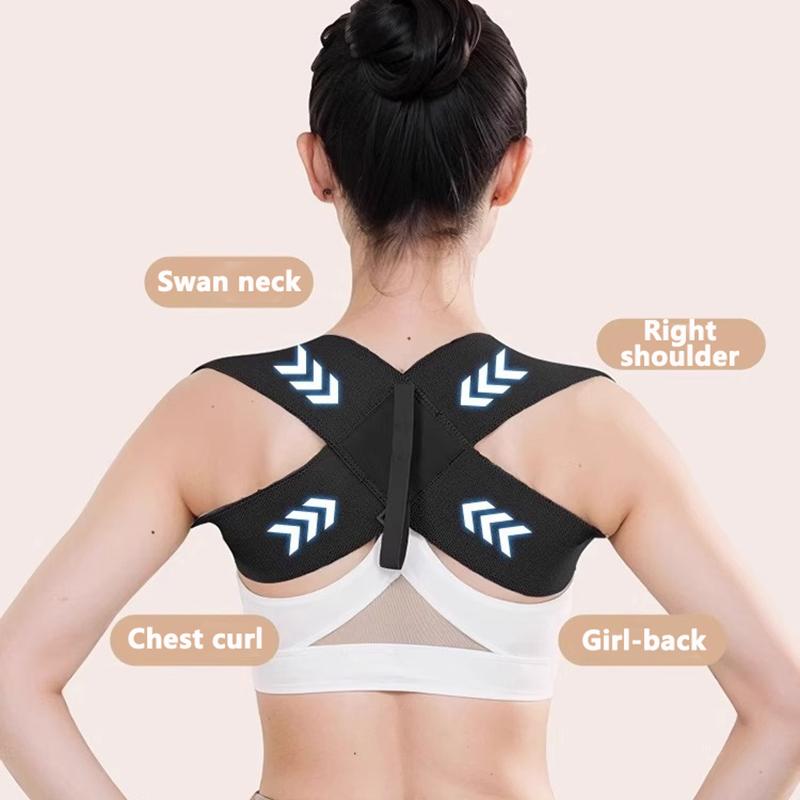 Корректор осанки для спины, пояснично-плечевой пояс, дышащий эластичный ортопедический корсет для коррекции осанки спины и позвоночника
