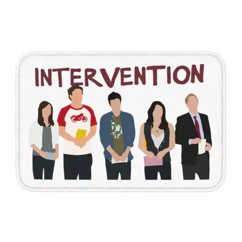 Intervention How I Met Your Mother Front Floor Door Entrance Mat Outdoor TV Show Bath Kitchen Doormat Toilet Carpet Rug