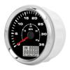 85mm Analog GPS Speedometer Odometer 0‑35Knots IP67 Waterproof 9‑32V with 8 Backlit for Marine Vessel Truck