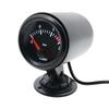 52mm Car Gauge White Backlight Pointer Boost Meter -1~2Bar Turbo Boost Gauge with T Tube PVC Hose for 12V Gasoline Vehicle