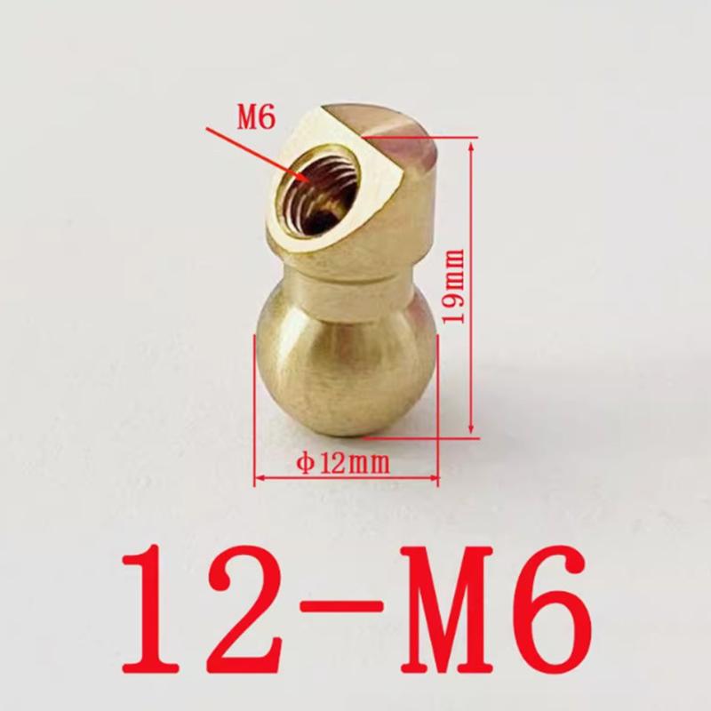 Hot Sale 1pcs Brass CNC Machine Tool Oblique Spray Brass Ball Coolant Nozzle Tool Holder Ball Joint Nozzle Accessories