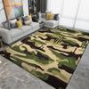 Военные камуфляжные ковры для гостиной, спальни, декоративные коврики для кемпинга, коврик для кухни, ванной комнаты, нескользящие коврики