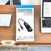 Адаптер USB 3.0 Ethernet 10/100 Мбит/с для ноутбуков и настольных компьютеров