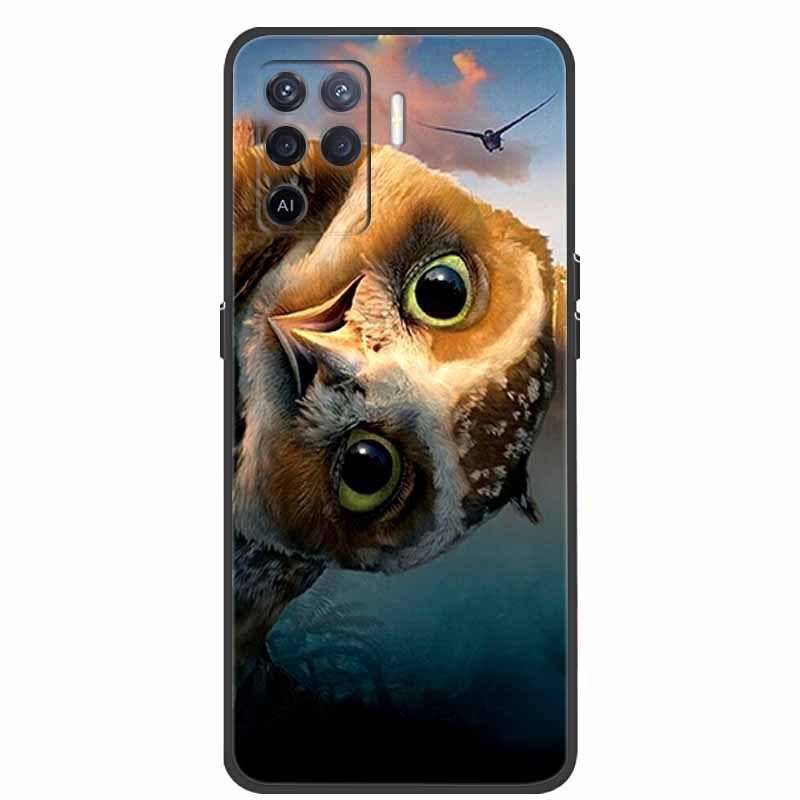Для чехла OPPO Reno5 Lite Чехол Ударопрочный Мягкий силикон ТПУ Задняя крышка Для телефона Oppo Reno 5Z 5 Lite Чехол 5Lite CPH2205 Fundas