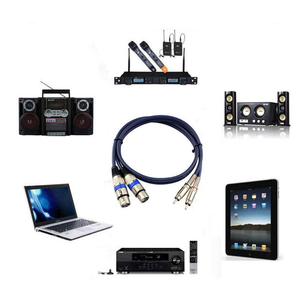 Generic Кабель-переходник XLR на RCA 2x XLR - 2x RCA 0,5 м