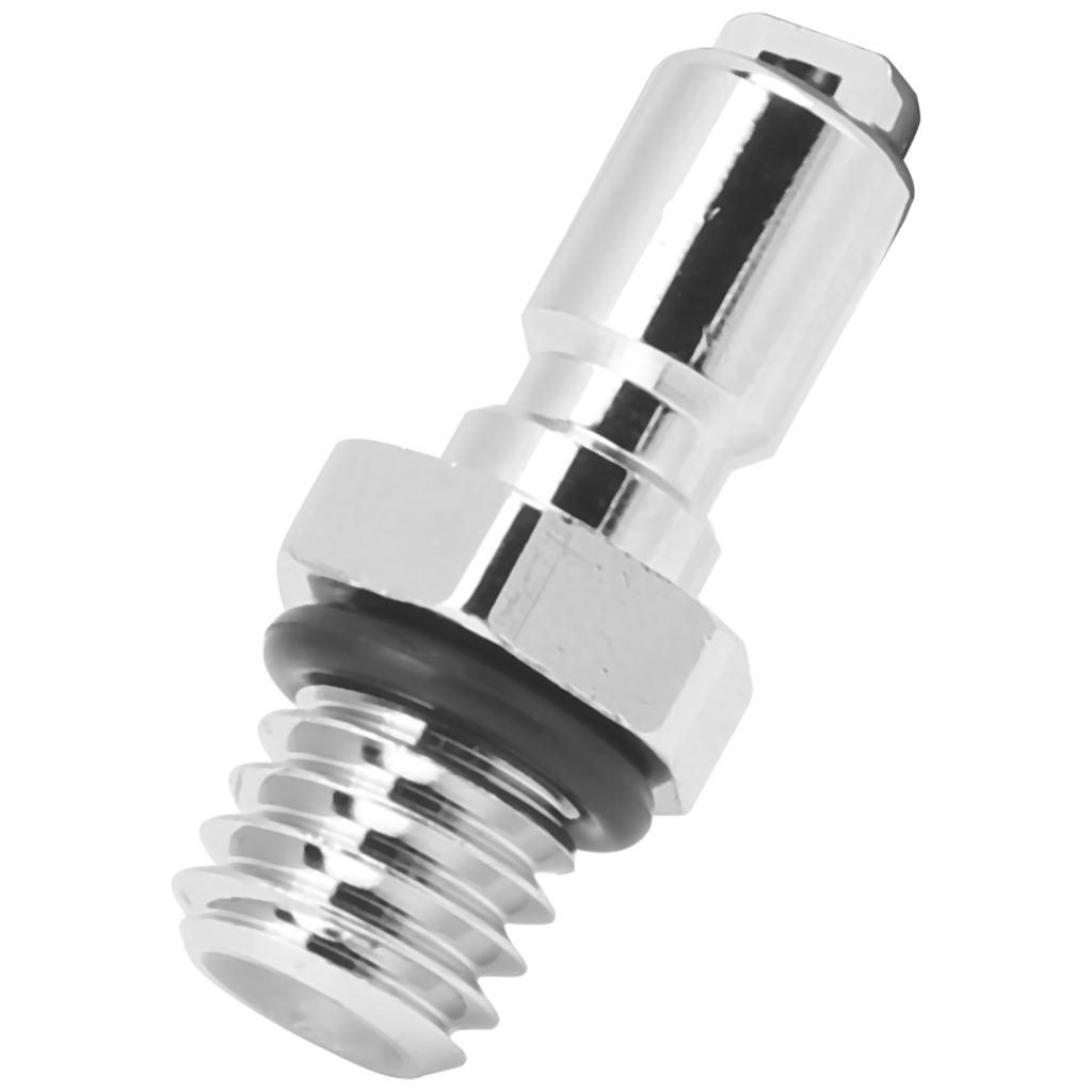 For BCD Power Inflator Adapter Chrome Plated Brass Diving Exhaust Valve Nipple Replacement